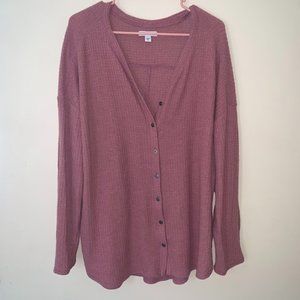 Mauve Thermal longsleeve